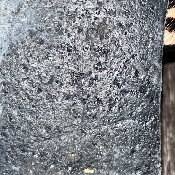 Jenni Kayne Pony Hair Mule Womens 39 /9 US Cheetah Slip On Point Toe Flat - Picture 8 of 10